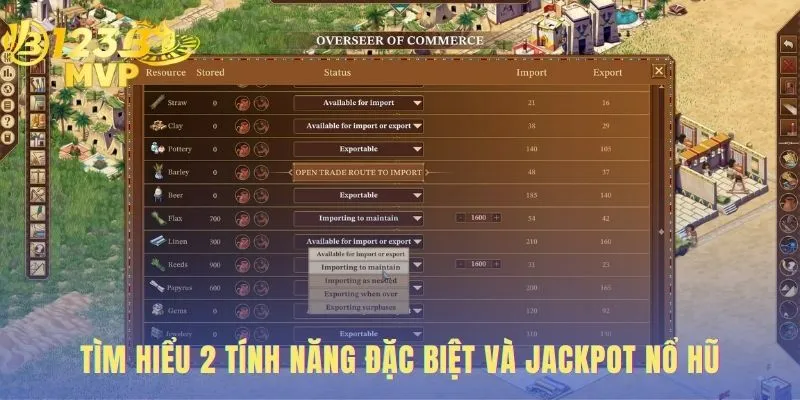 Bảo vật Pharaoh có Wild Scatter và cơ hội trúng Jackpot lớn